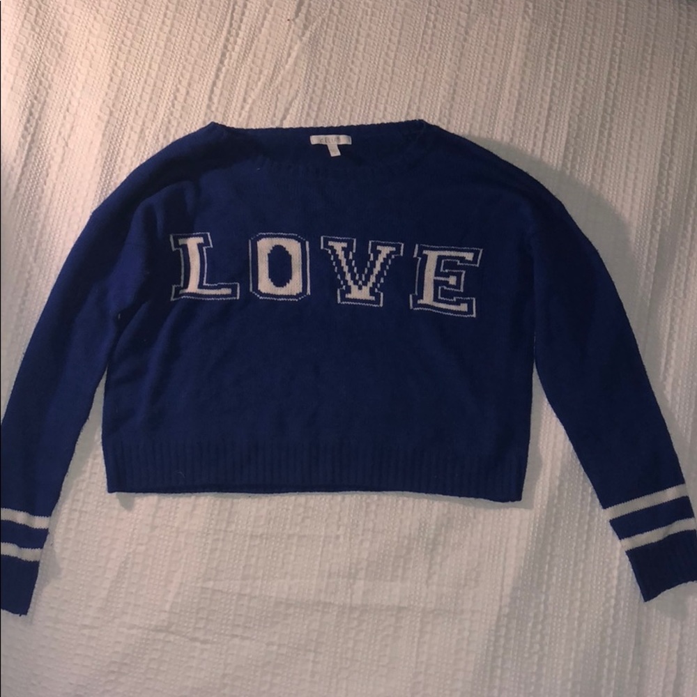 Delia’s sweater